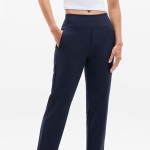 NWT Athleta size 8 Navy Endless Pant